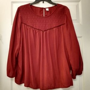Old Navy flowy blouse